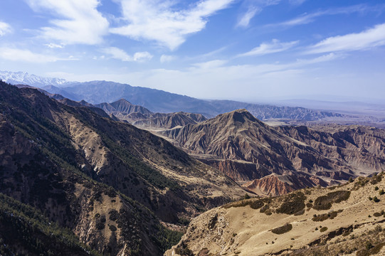 群山沟壑