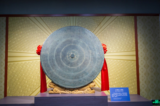广西民族博物馆云雷纹大铜鼓