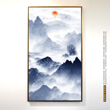 中式山水画