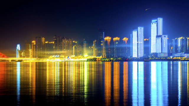 湘江城市夜景