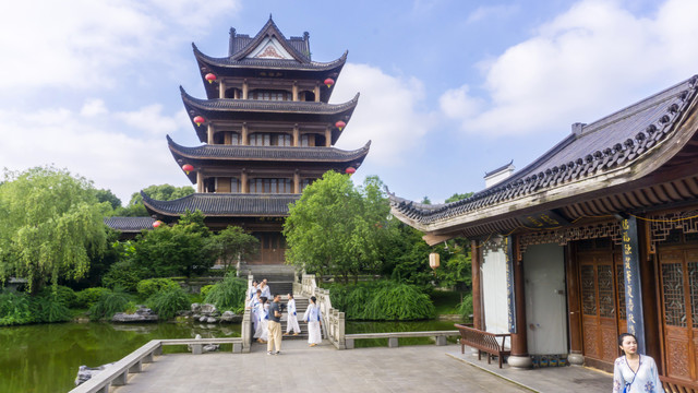 栱极楼雄姿