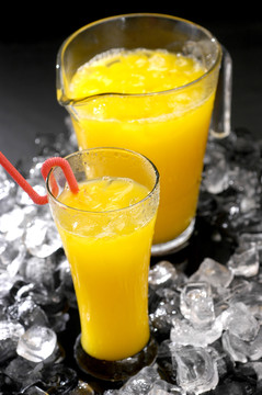 冰柳橙汁