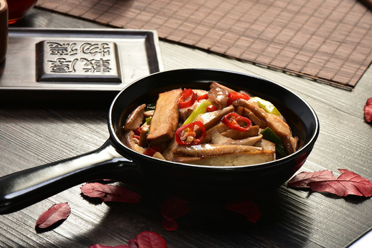 炒香干