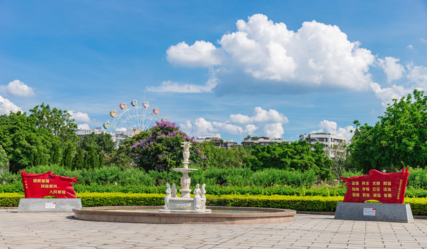 肇庆城东公园景色