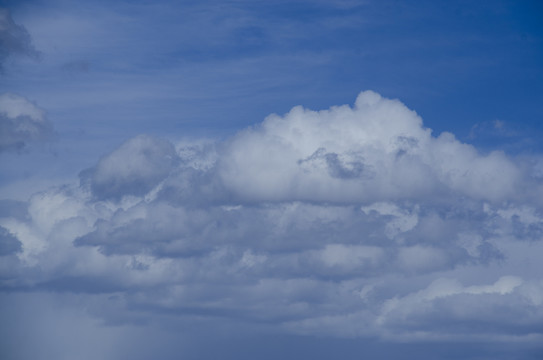 青海茶卡盐湖的天空云彩云朵