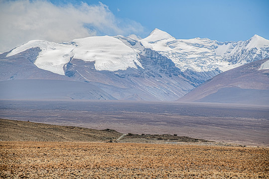 喜马拉雅山脉雪山