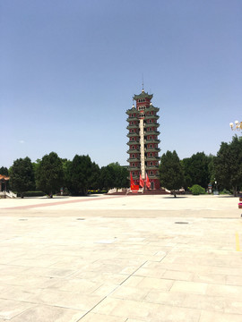 会宁会师塔