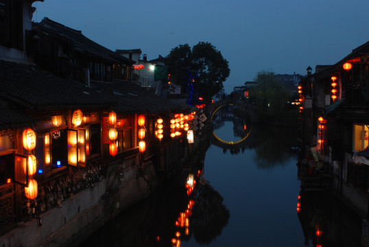 西塘古镇夜景