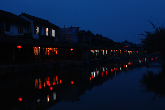 西塘古镇夜景