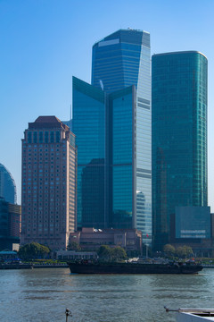 陆家嘴建筑风光