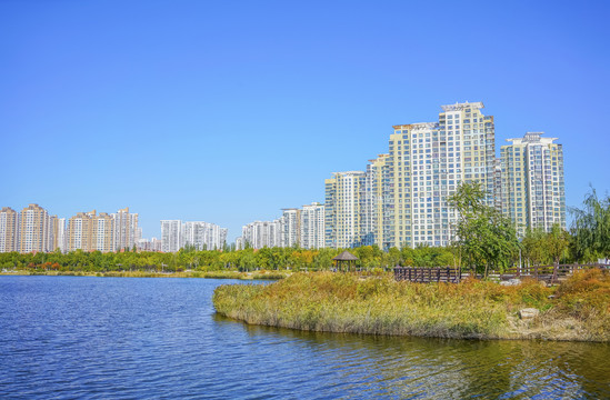 天津梅江居住区高清大图