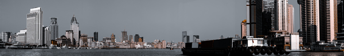 上海外滩全景