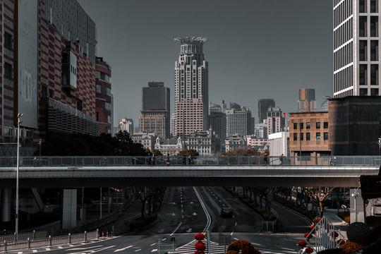 陆家嘴建筑风光