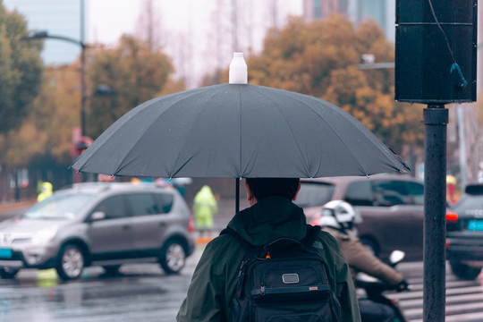 上海雨天