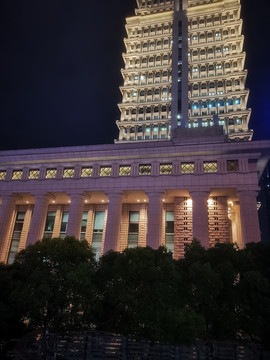 上海陆家嘴夜景