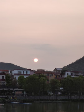 夕阳