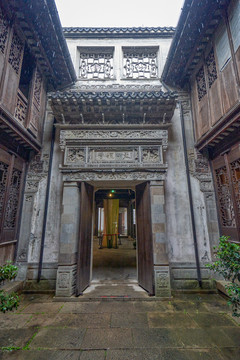 中式古建筑天井