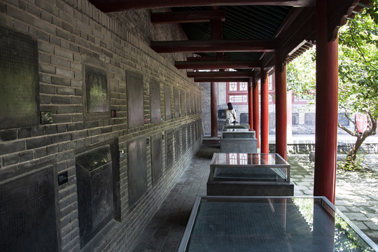 中国陕西西安碑林博物馆碑刻艺术