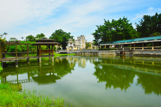 湖景