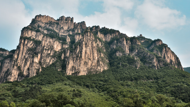 太行山山水画素材