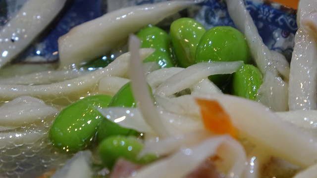 炒毛豆