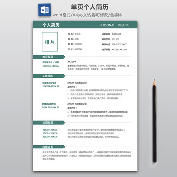 新媒体运营专员求职简历