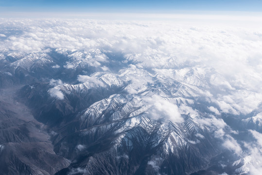 中国西藏雪山风光