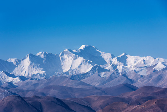 中国西藏雪山风光