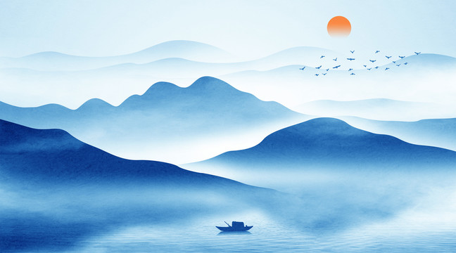 山水画