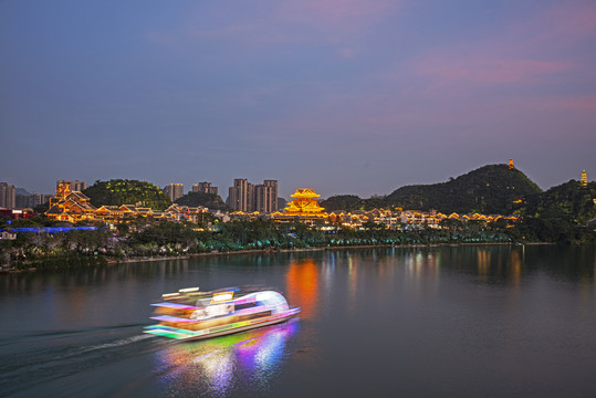 柳州市柳江夜景