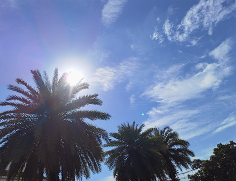 湛蓝的天空