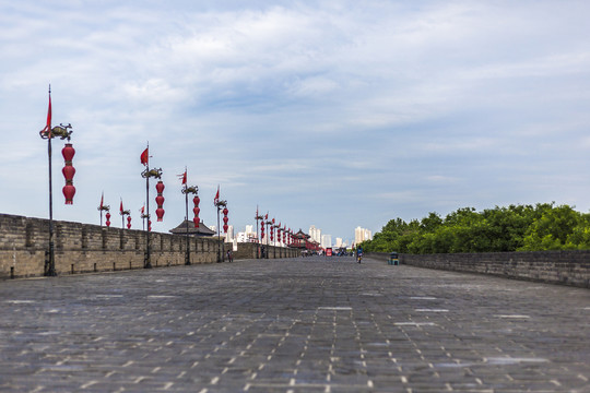 西安城墙北段