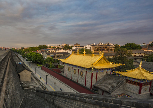 西安城墙广仁寺