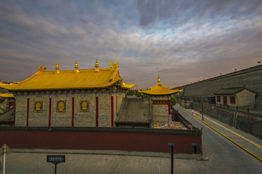 西安城墙广仁寺