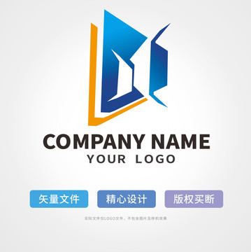 dx字母logo