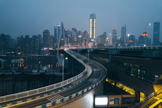 都市风光夜景