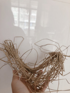 手工DIY之鸟巢抠图素材
