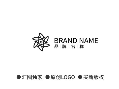 女性服饰P字母logo