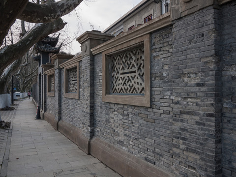 杭州秋水山庄围墙