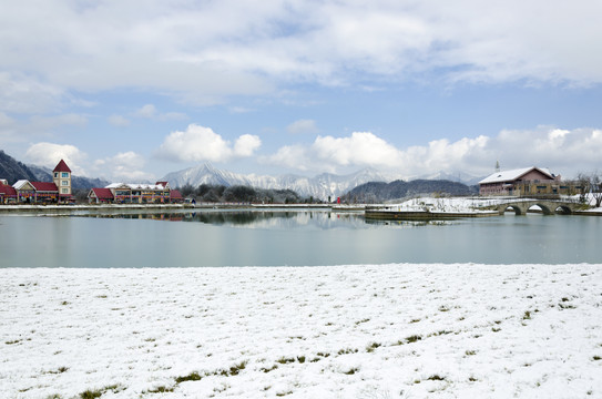 成都大邑西岭雪山