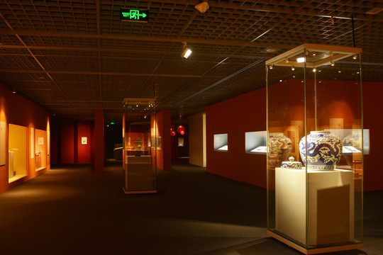博物馆文物展厅