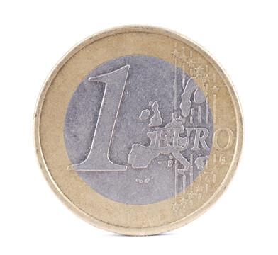 一枚欧元硬币