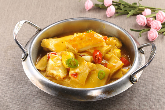 干锅豆腐