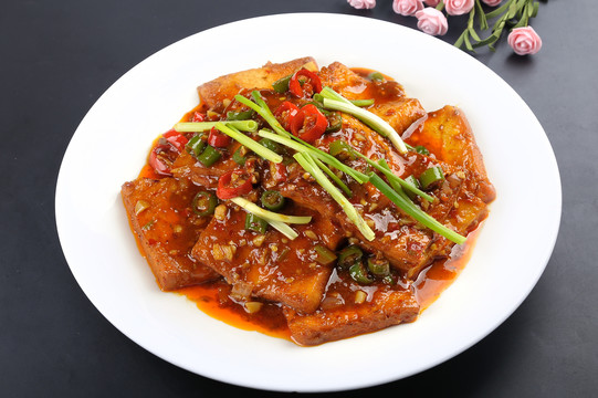 煎烧豆腐