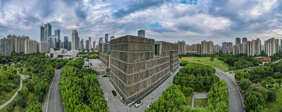 安徽省博物院航拍全景
