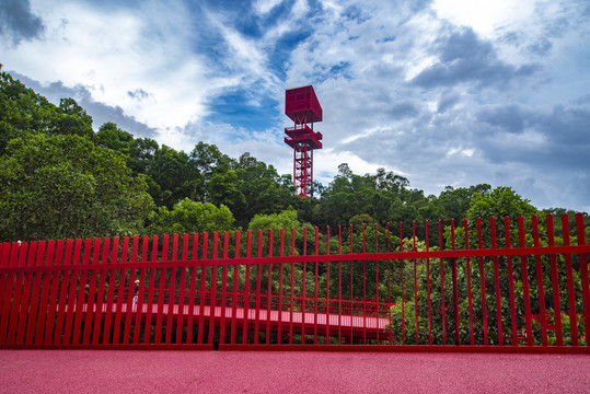 红桥瞭望塔