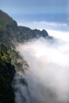 峨眉山云雾