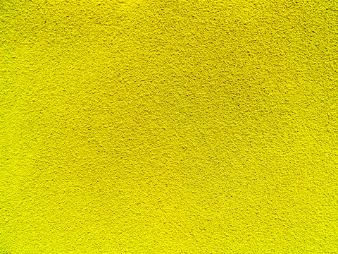 黄色硅藻泥墙面