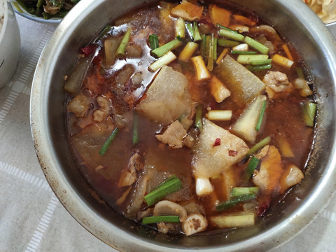 小炒肉炖冬瓜