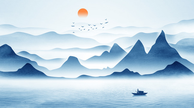 山水画